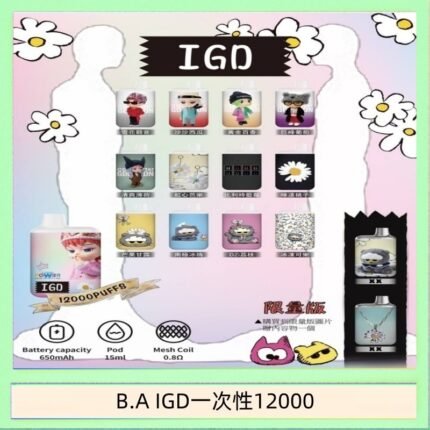 B.A IGD12000口 電子煙