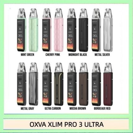 OXVA XLIM PRO 3 ULTRA 奧創小蠻牛觸屏螢幕電子煙主機空倉